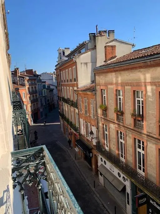 Capitole - Appartement T2 Au Coeur De La Ville Rose Toulouse Apartmán